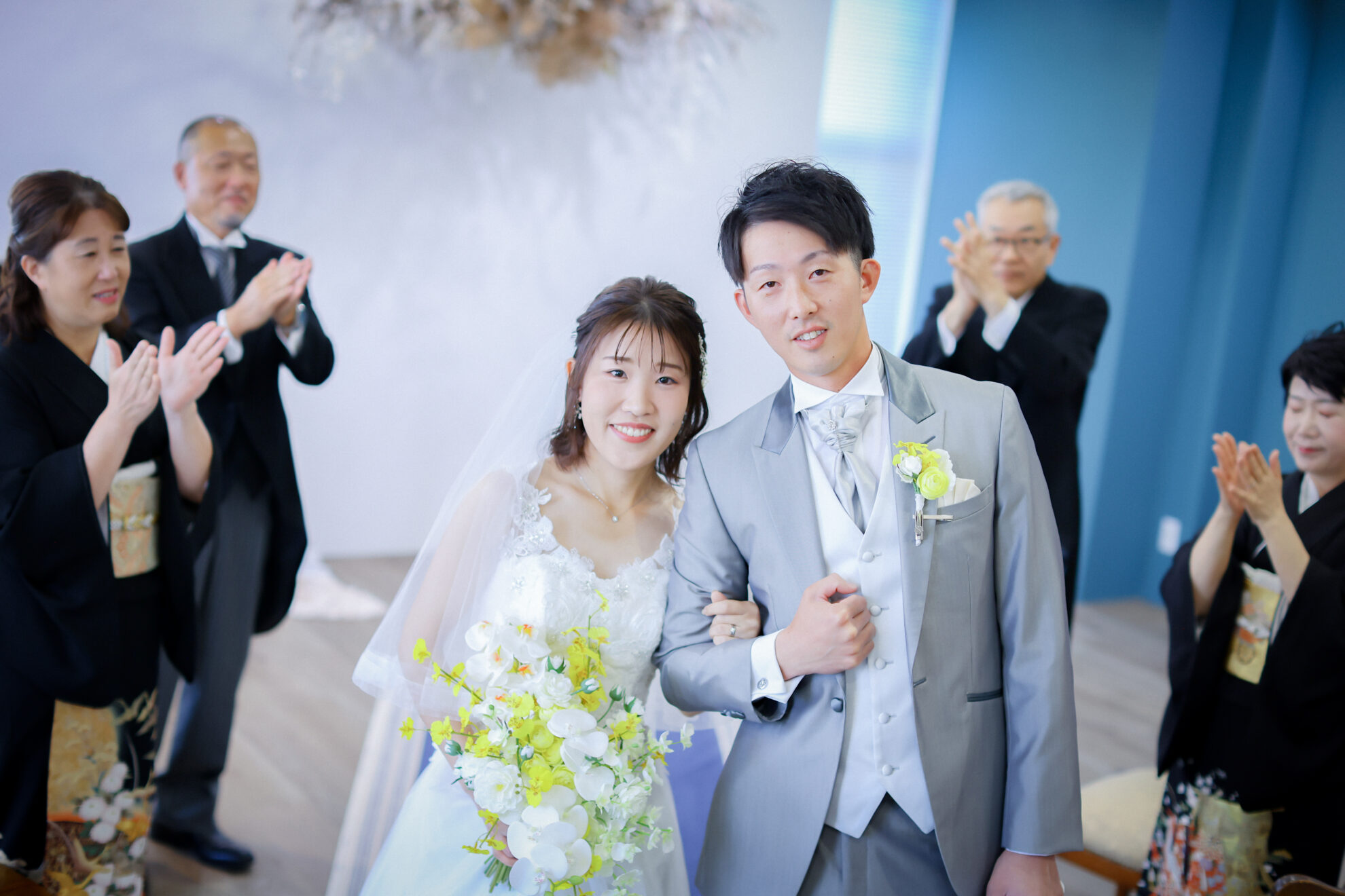 家族に贈るぬくもりのウェディングフォト