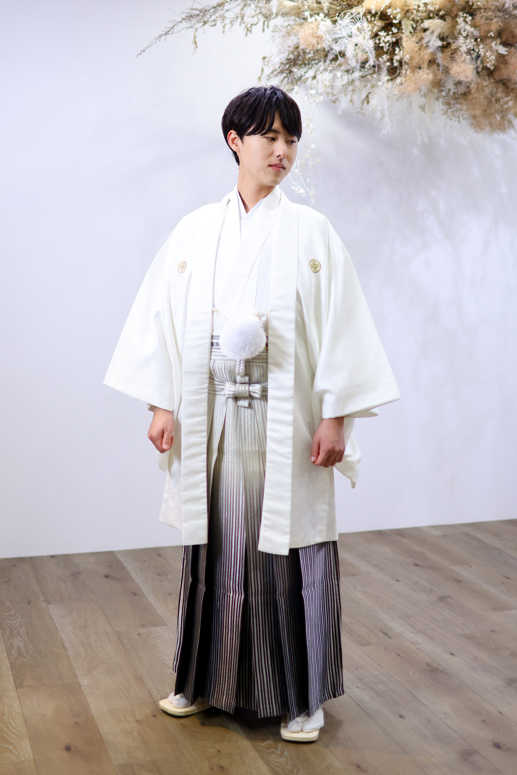 紋服　白