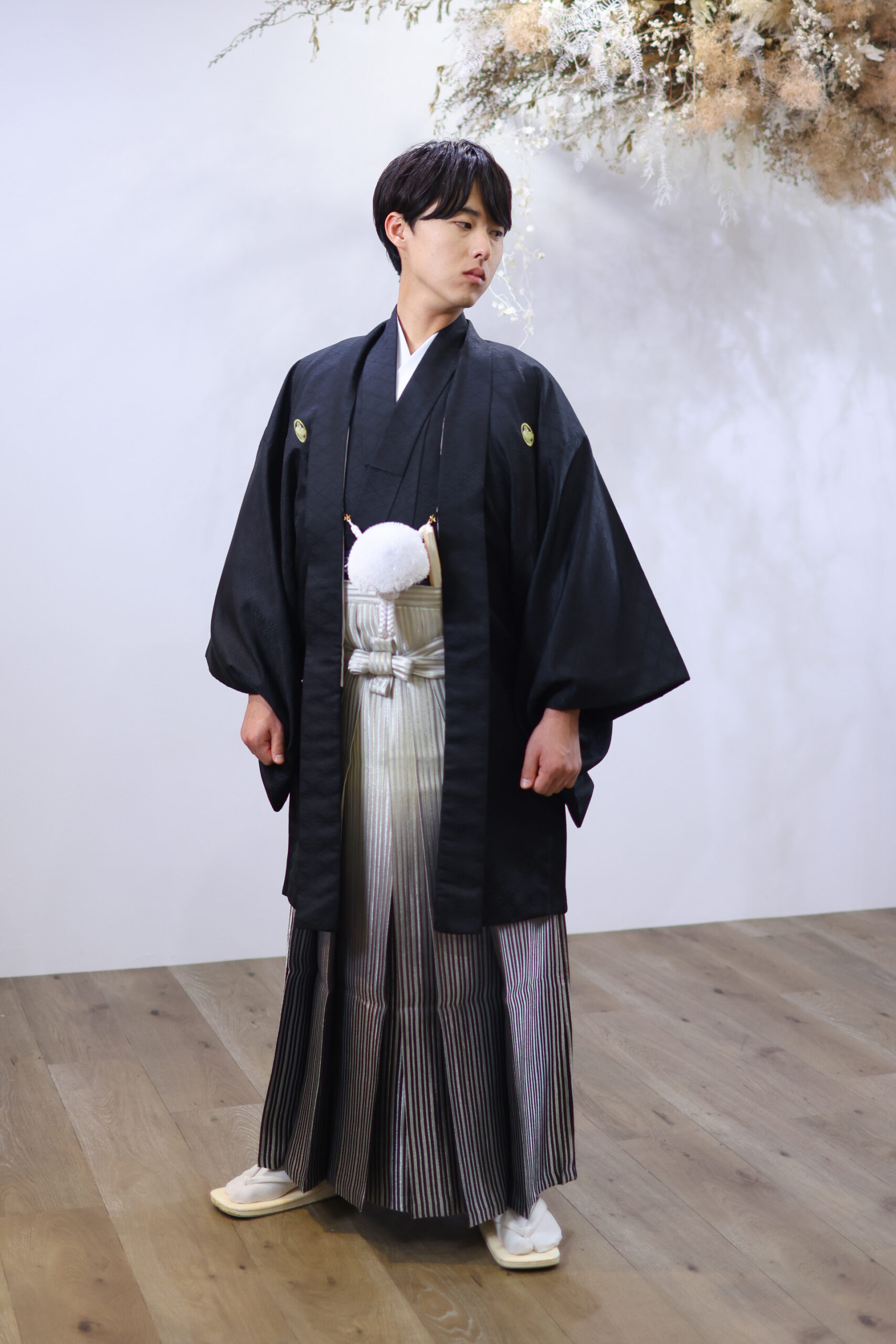 紋服　黒