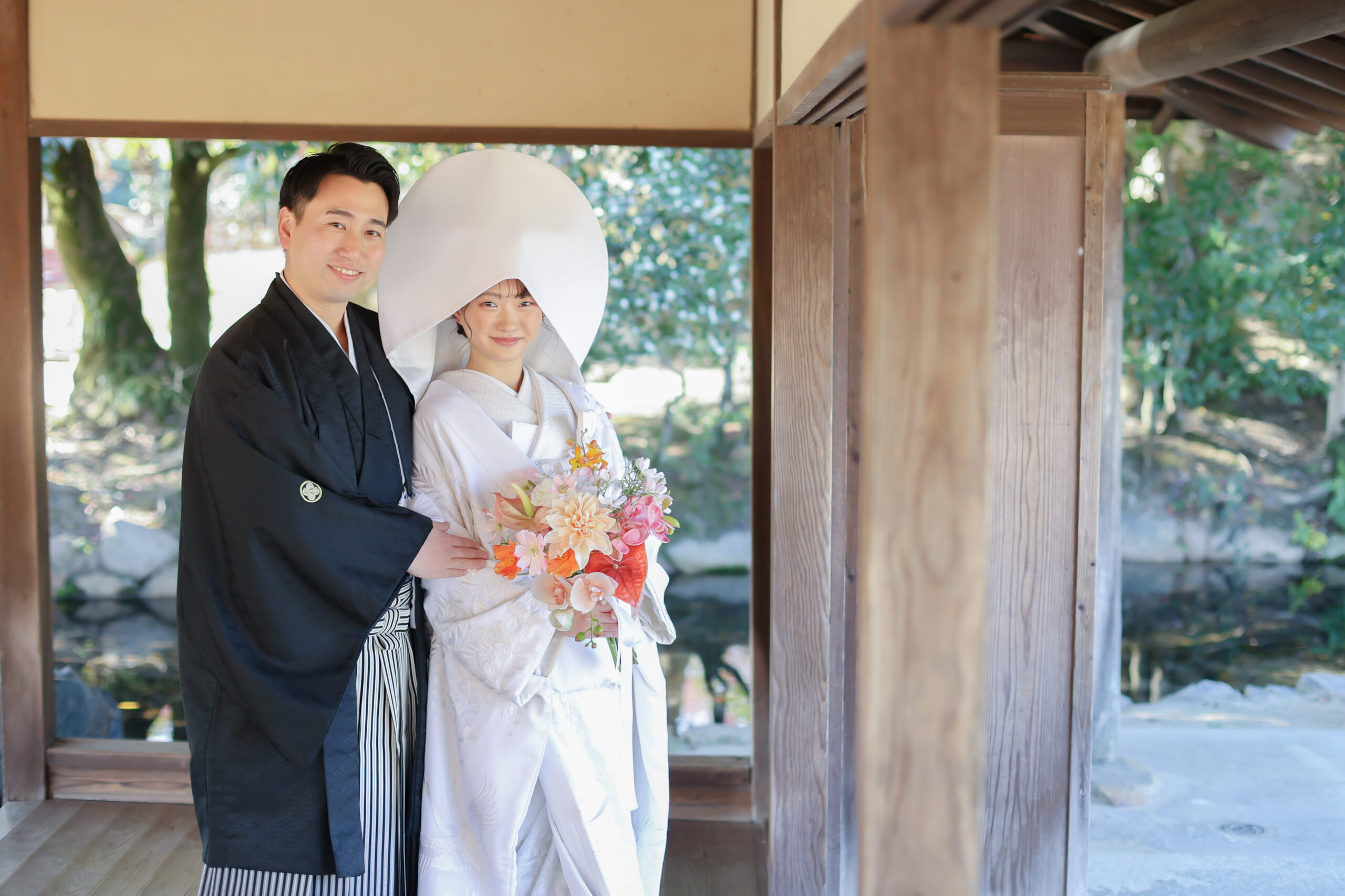 白無垢の種類が豊富だった！